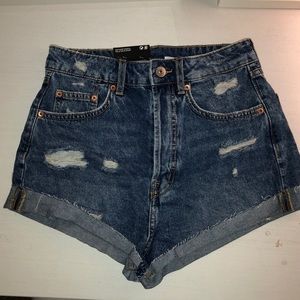 HM High Waist Jean Shorts New w/ Tags